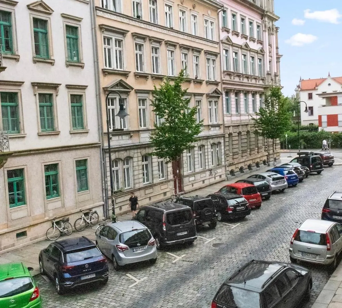 Apartment Luxus Im Zentrum Fuer 6 Personen! 3 Zimmer, Balkon, Wlan, Parkplatz Dresden